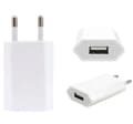 Miniatyrbilde 1 av 2: USB-strømadapter fra 230V til 5V USB Type A ho 1A, 5W kompatibel med iPhone