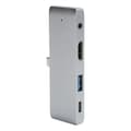 Miniatyrbillede 3 af 8: 4-i-1 Type C Hub Dockingstation Type-C til HD Multimedia Interface+Audio3.5+USB3.0+USB-C Adapter
