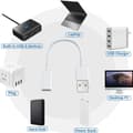 Pikkukuva 6 / 7: USB C-naaras–USB-uros-sovitin (3 kpl:n pakkaus), Type C–USB A