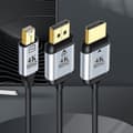 Pikkukuva 3 / 3: Thunderbolt 3, USB-C–Mini DP Type-C -kaapeli DisplayPort 4k 60hz