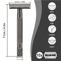 Pikkukuva 4 / 5: Twin Manual Razors for Smooth Skin, Multiple Colors Available Silver Silver Silver