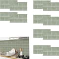12 - Wall Decals - Self-Adhesive - Tile Decor - Peel and Stick - Wall Stickers - Tile Stickers - Green