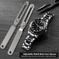 Miniatyrbild 2 av 5: Case Opener Adjustable Watch Back Removal Tool Wrench Type Remover Watchmaker Battery Replacement