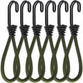 Rubber straps with hook, hook for rubber strap or rubber band, elastic rubber strap, for banners, tents, sleeping bags, tarpaulins