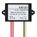 Miniatyrbilde 3 av 5: AC 36V til DC 12V Mini Bærbar Strømforsyningsomformer Regulator Adapter Modul LGL 2A