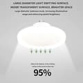 Miniatyrbild 4 av 5: Ceiling Fan with Light for Bedroom - E27 3 Colors Built-in Ceiling Fans with Remote Control Intelligent Control Eye Protection Dimmable