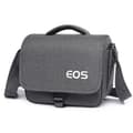 DSLR-kameraväska Crossbody Multifunktionskit Utomhus Kabinväska Mörkgrå stor