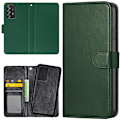 Miniatyrbillede 1 af 2: Samsung Galaxy A52/A52s 5G - Wallet Case/Cover Mørkegrøn Multicolor multifärg