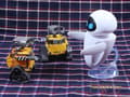 Miniatyrbild 5 av 6: Wall-E Robot Actionfigur Samlarmodell Leksaksdocka 6 cm 3 Typer Eva Eva