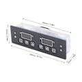 Miniatyrbillede 4 af 5: Frysetemperaturregulator, termostat, kontrolkort med IP65-beskyttelse, 10A