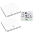 Wireless Light Switch, RF Safety Switch and 10A Receiver Controller