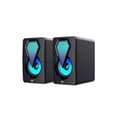 Havit Computer Speakers Mini 3Wx2 with RGB Lighting - Black