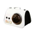 Cat Pet Carrier Transparent Window Design Breathable Ventilation
