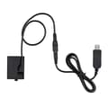ACK-E10 5V USB Dummy Batteri DC Koblingsadapter (erstatter LP-E10) for Rebel T3/T5/T6/T7/T100