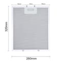 Miniatyrbild 3 av 4: Aluminium Grease Filter Compatible with Whirlpool, Ikea, Jenn Air Range Hoods - W10169961A Replacement