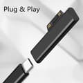 Miniatyrbillede 2 af 4: USB-C PD Hurtigopladningsstik Konverter til Microsoft Surface Pro 3 4 5 6 Go USB Type C Hun Stik Adapter til Surface Book