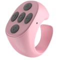 Miniatyrbillede 1 af 6: Trådløs Bluetooth Mobil Side Controller Douyin Fjernbetjening Pink pink