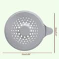Miniatyrbillede 2 af 5: Vask Anti-tilstopning Silikone Gulvafløbsdæksel Badeværelsesafløb Hår Anti-tilstopning Filter Afløbsudløbsfilter
