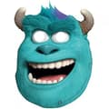 Monsters Inc. Sulley pappmaske til fest (6-pakning)