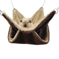 Guinea Pig Hammock Warm Bed Plush House Hideout Playground Cage
