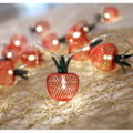 Miniatyrbilde 4 av 5: 10 LED Eple Lyslenke Metallnett Batteridrevet Fairy Lys