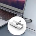 Pikkukuva 5 / 5: 6-in-1 USB3.0-sovitin USB-kiinnitettävä telakointiasema USB3.0-sovitin Multiport-jakaja 5Gbps nopea sovitin PC-kannettavalle