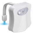 Miniatyrbild 1 av 4: Waterproof Toilet Night Light, 8 Colors Changing, Automatic Sensor Kit