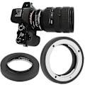 Miniatyrbillede 4 af 5: Professionel adapter til montering af Minolta MC MD objektiver på Nikon NF AI AIS DSLR kameraer