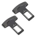 2-i-1 Bilbelteklips i Karbonfiber