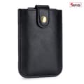 Card Holder, Mini Wallet 5 Card Slots Black Black Svart