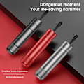 Miniatyrbillede 4 af 5: Hammerdex Bil Sikkerhedsværktøj Hammerdex Tools Safehammer Rudeknuser 2024 Red