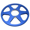 Miniatyrbillede 1 af 8: 1/4 10 tommer tom båndspole Nab Open Reel Audio Aluminiumlegering 6 vindmodstandshuller Tom båndspole til optagelse Blå