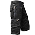 Pikkukuva 1 / 4: Miesten rento löysä urheilu joggerit slim fit armeija urheilushortsit bermuda cargo vuoristohousut baggy housut monilla taskuilla musta black black XL