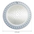 Miniatyrbilde 2 av 5: 2-delt dusjavløpsfilter, dusjavløpsfilter, rustfritt stål med silikonkanter, diameter 4,75 tommer