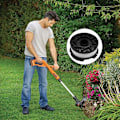 Miniatyrbillede 5 af 5: 2 stk. Black and Decker trimmer spole, sort og trimmertråd og 1 strengtrimmer spolelåg 100 spolepose (2+1+1)
