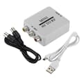 RCA / A / V Composite Video Cable to RF / Coaxial / Coaxial Converter - Compatible Modulator TV