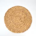 6 x Vattenhyacint Bordstabletter Runda 30 CM, Kvalitetsvävda Korgunderlägg, Pl D D
