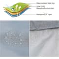 Eggshell cover for swing, waterproof and dustproof with zipper, suitable for balcony, garden, lawn