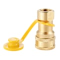 Miniatyrbillede 4 af 5: TS-1/2 tomme Solid Messing LPG Hurtigkoblingsadapter