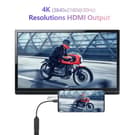 Miniatyrbillede 5 af 6: USB C til HDMI 4K-adapter til Mac OS, Type-C til HDMI-adapter [Thunderbolt 3], Kompatibel