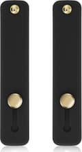 Generelt silikone mobiltelefon fingerstativ, velegnet til de fleste smartphones (2, sort)