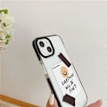 Miniatyrbilde 4 av 5: Gjennomsiktig iPhone 13 6.1\" etui Søtt innebygd støtfangerbeskyttelse Skal for iPhone 13 etui (for iPhone 13)