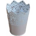 Blomkruka Planterare Metallbehållare ihålig växtvas Stil Blomsterarrangemang Behållare