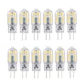 Tomshine G4 LED-lamput 12 kpl lämmin valkoinen
