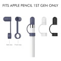 Miniatyrbillede 4 af 5: Passer til Apple Pencil Apple Kondensator Blyant Beskyttelsesetui ipad Blyant Etui Anti-drop Silikone Stylus 12