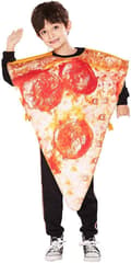 Barn Pizza Bit Halloween Kostym, Rolig Mat Kostym för Barn, Cosplay