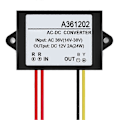 Miniatyrbillede 4 af 5: AC 36V til DC 12V Mini Bærbar Strømforsyningsomformer Regulator Adapter Modul LGL 3A