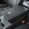 Armrest Cover for Car Tesla Model 3 Model Y PU Leather Center Console Protective Pad Waterproof Armrest Box Mat for Model 3 2017-2022 Mo