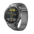 Sammenleggbar Spenne Titanarmbånd For Huawei Watch GT 5 Pro 46mm Titanium Grå Titanium Grey