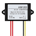Miniatyrbillede 1 af 5: AC 36V til DC 12V Mini Bærbar Strømforsyningsomformer Regulator Adapter Modul LGL 3A